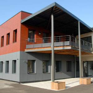 Aménagement du siège social dans un ancien bâtiment de bureaux